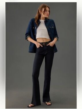 Favorite Daughter The Valentina Tower Super High Rise Cigarette Jeans 34”